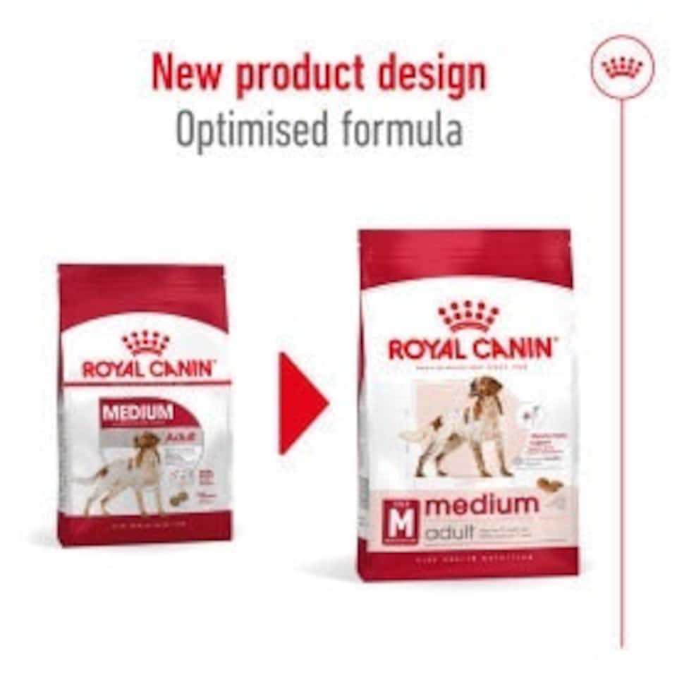 image 1 of Royal Canin Medium Dry Adult Dog Food 3kg