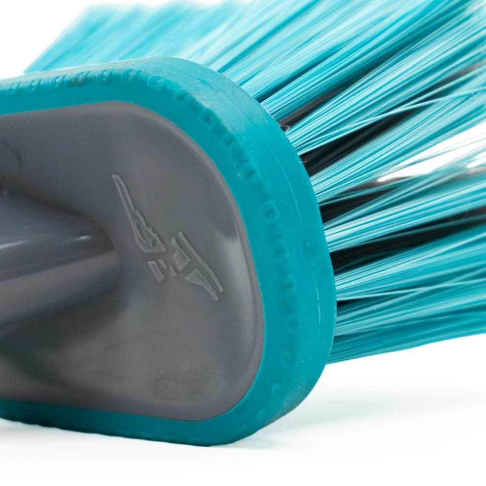 image 1 of JVL Car Bike Care Cleaning Long Wheel Brush - Turquoise