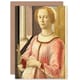 image 1 of Botticelli Portrait Smeralda Bandinelli Art Card