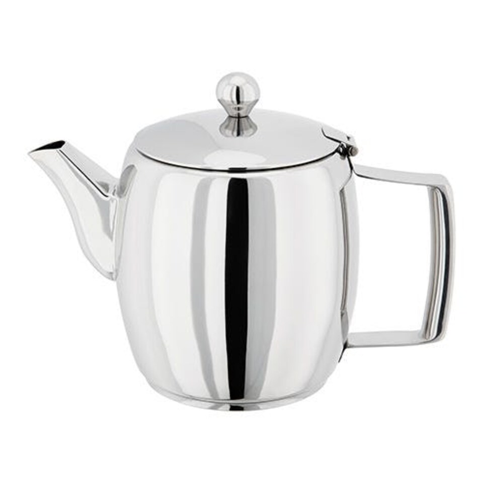 image 1 of Judge Traditional Hob Top Teapot 6 Cup 1.3L Silver