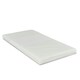 image 3 of Pembrey Cot Bed & Fibre Mattress - Convertible Baby Bed, Adjustable Mattress Base, Suitable from Birth to 4 Years (Ash Grey)