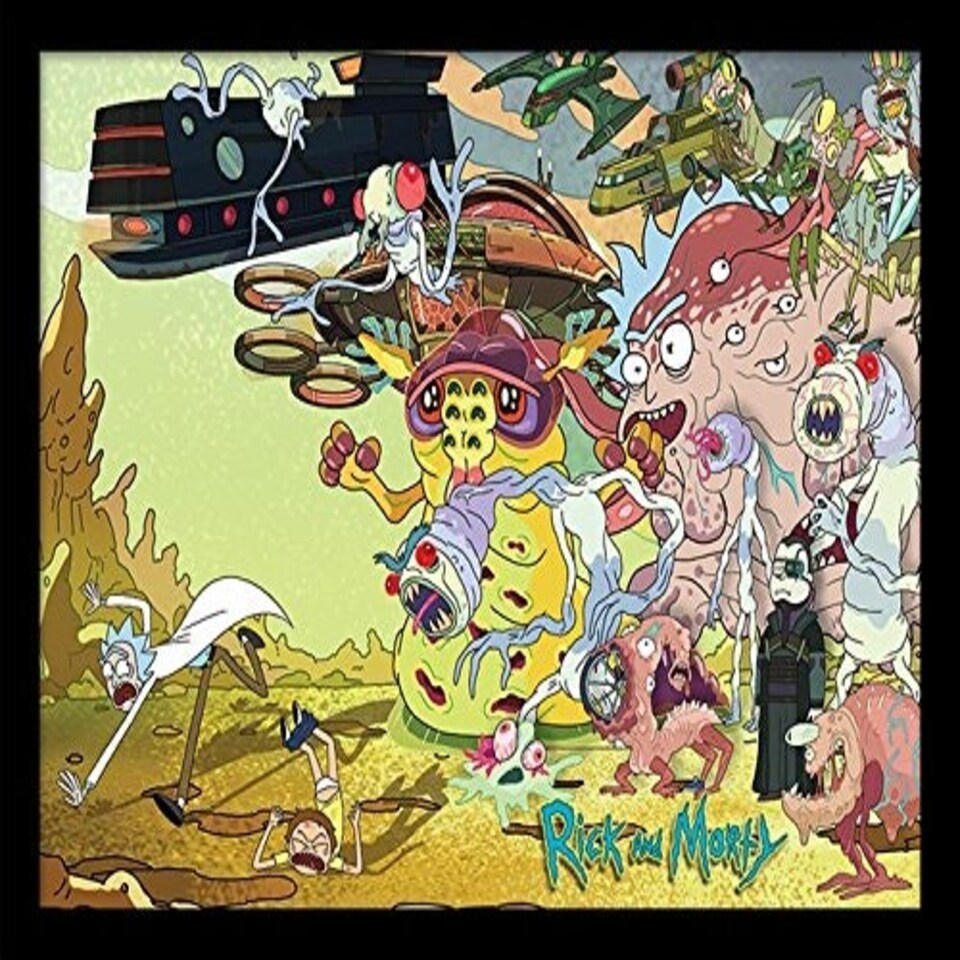RICK AND MORTY (CREATURE BARRAGE) - MEMORABILIA RANGE - FP12153P
