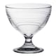 image 2 of Duralex Gigogne Glass Ice Cream Bowls - 250ml Stem Dishes for Dessert, Sundae - Pack of 6 | Clear | Clear