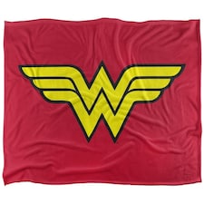DC Comics Logo Wonder Woman Blanket - Multicoloured - One Size