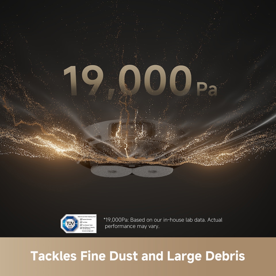 image 1 of Dreame L40s Pro Ultra Smart Robot Vacuum - Black