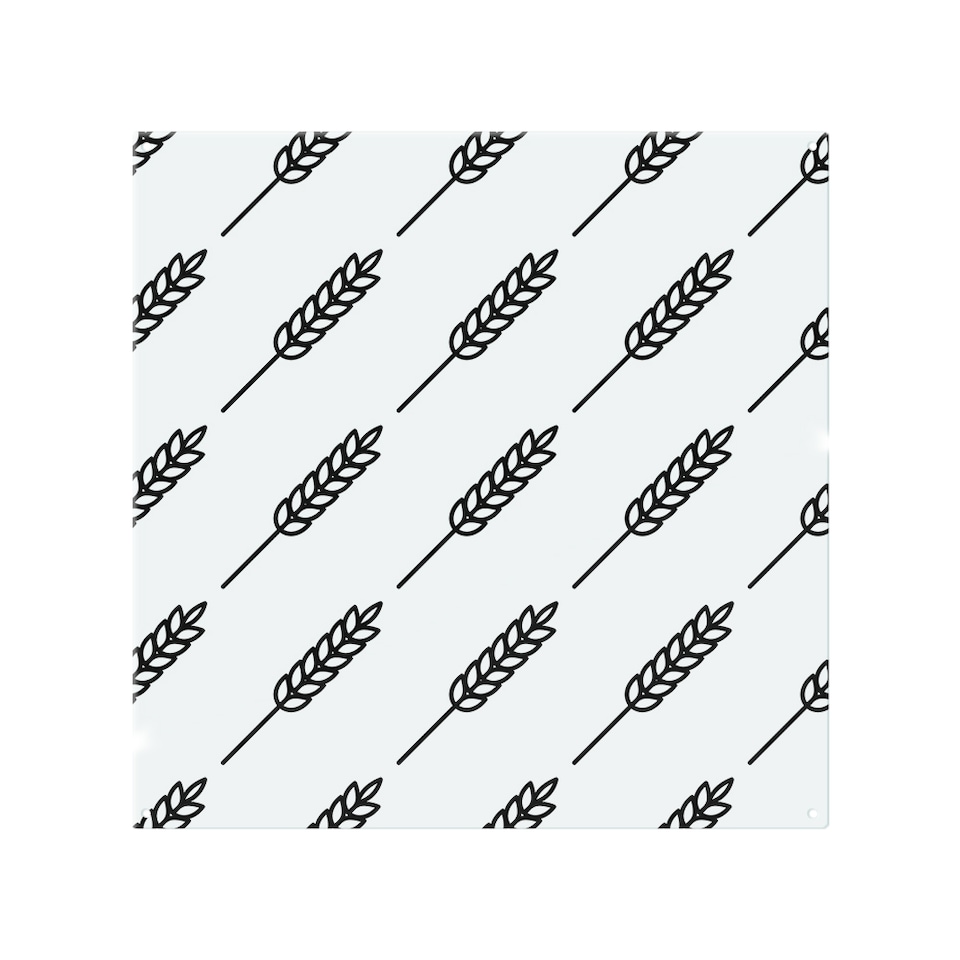 image 1 of Wheat Splash Back | White