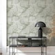 image 2 of Muriva Elysian Marble Wallpaper - Green/Gold - 10m x 0.5m Green
