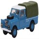 image 1 of Oxford Diecast Land Rover Series II LWB Canvas Bluebird Land Speed Record