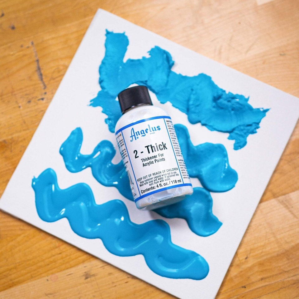 image 1 of Angelus 2-Thick Acrylic Paint Thickener Additive for Texture