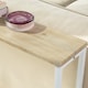 image 8 of SoBuy Console Table, Light Oak Top & White Metal Frame, 47.2x7.9x25.6 inches, 4.75 kg - FSB19-Z