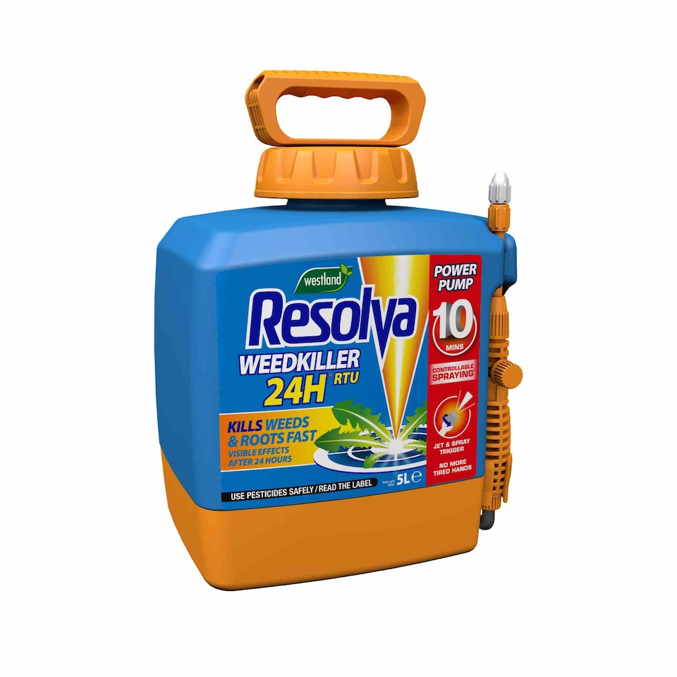 image 1 of Resolva 24H Ready-to-Use Weedkiller 5 Litre Refill