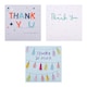 image 4 of Hallmark Pack Of 10 Thank You Cards - 5 Text Designs