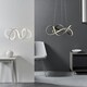 image 4 of Synergy LED Ceiling Pendant Textured Coffee & White Silicone