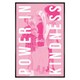 image 1 of Gloss Black Framed Barbie Power In Kindness Maxi Poster