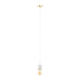 image 1 of BHS Romano Marble E27 Cable Set with 95mm Bulb | Gold | Brass | 1