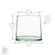 image 3 of Nicola Spring Merzouga Recycled Glass Tumblers - 200ml - Clear - Pack of 6 | Clear | Clear | 6