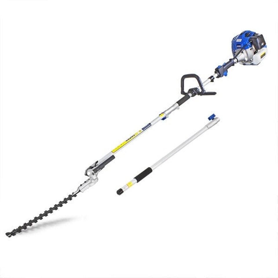 image 1 of Hyundai 52cc Long Reach Petrol Pole Hedge Trimmer/Pruner | HYPT5200X