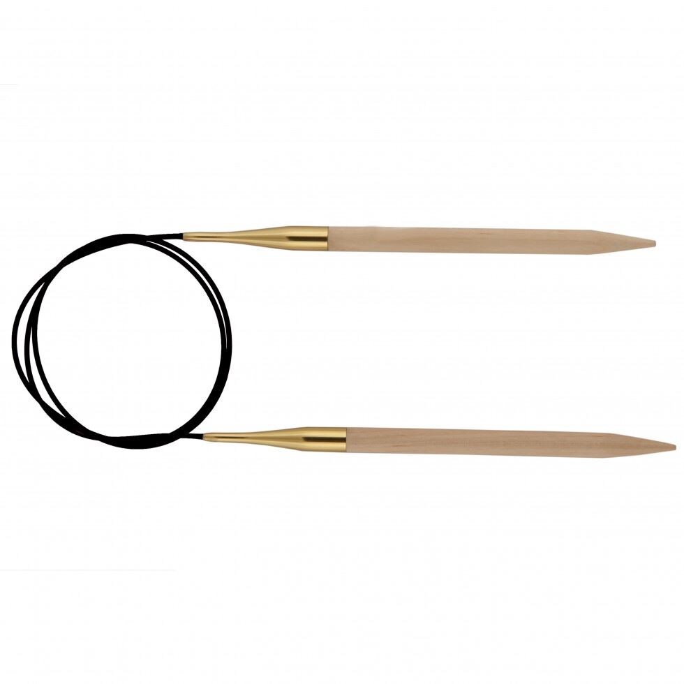 Knit Pro Basix Beech Wood Circular Needles 2.75mm x 150cm for Knitting