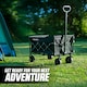 image 5 of MoverX 70L Folding Camping Trolley, Festival Wagon, Portable Garden Cart, Beach, Outdoor
