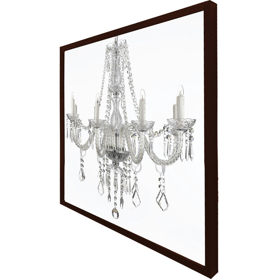 image 1 of Chandelier (Picture Frame) Grey | XL