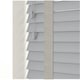 image 2 of 230cm Dove Grey Faux Wood Venetian Blinds with Tapes (120cm Drop) | Grey | Grey