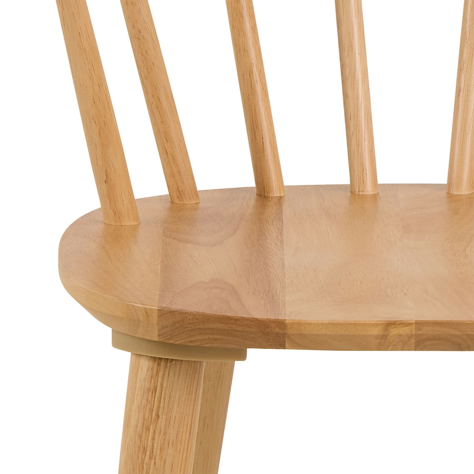 image 1 of Ida Dining Chair in Oak Set of 2