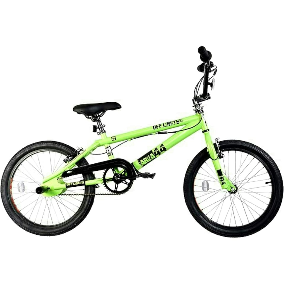 XN Area 44 20" Freestyle BMX Bike w/ 360 Gyro - Green