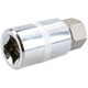 image 3 of 19mm Hex Bit Metric Allen Socket Male 1/2" Drive 55mm Length Strengthened Tip