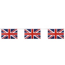 Union Jack Fabric Flag Bunting 370m (100 x 3.7m)