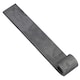 image 5 of Trailer Truck Tailgate Strap Hinge Self Colour 12.5mm Pin Weld On 150mm 2pc Grey