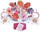 image 2 of Flowers Design 3D Pop-Up Greeting Card