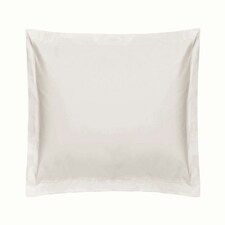Belledorm 1000 Thread Count Cotton Sateen Continental Pillowcase - White - One Size