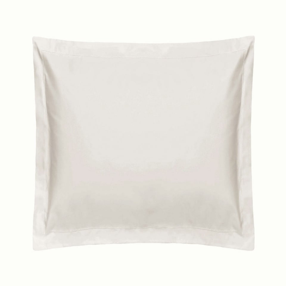 Belledorm 1000 Thread Count Cotton Sateen Continental Pillowcase - White - One Size
