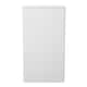image 3 of Memphis 3 Drawer Bedside Cabinet in Duck & White Matt (Ready Assembled) | Blue | Duck & White Matt