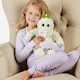 image 3 of Warmies Square Hot Water Bottle With Cosy Cute Plush Removable Marshmallow Dinosaur Cover