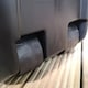 image 3 of 110L Heavy Duty Trunk on Wheels Sturdy, Lockable, Stackable and Nestable Design Storage Chest with Clips in Black