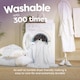 image 7 of Slumberdown Waterproof Protect Pillow Protectors White | 2 Pack