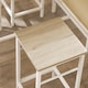 image 9 of SoBuy Breakfast Bar Table and Stools Set 5-Piece, Light Oak/White, 39.4x23.6x34.3 inches, 26.25 kg - OGT11-WN