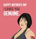 image 1 of Gavin & Stacey Nessa - I Loves You Genuine. - Funny Nessa Mother's Day Card