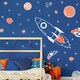 image 8 of Rocket and Stars Wall Stickers