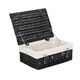 image 6 of 36cm Empty Willow Wicker Picnic Basket with Lining | White | White | One Size