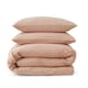 image 7 of Touch Of Linen - Seashell Pink - Duvet Cover Set (Includes 2 Pillowcases - 1 For Single) Pink | Seashell Pink | Double