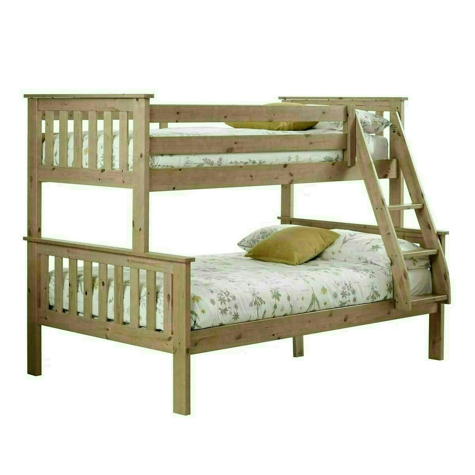 Carra Triple Sleeper Bunk Pine