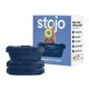 image 3 of Stojo On The Go Collapsible Travel Lunch Bowl 700ml - Denim Blue | Multi