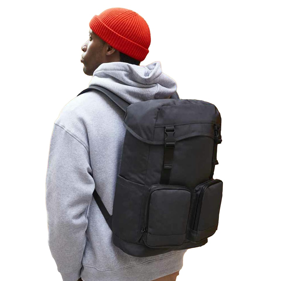 image 1 of Quadra Stockholm Laptop Backpack - Shadow Grey - One Size