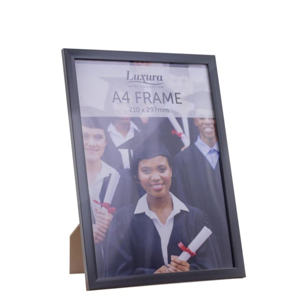 image 1 of A4 Photo Frame Certificate Poster Picture Frames Poster Graduation Clip Stand Gold | One Size