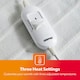 image 7 of GEEPAS Electric Heated Under Blanket 137x165 cm | White White