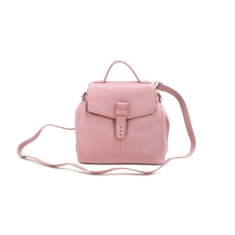 image 1 of Eastern Counties Leather Womens/Ladies Noa Leather Handbag - Blush - One Size | Pink