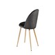 image 2 of Venice Dining Chair (Pack of2) - Velvet - L55 x W51 x H78 cm - Grey Grey