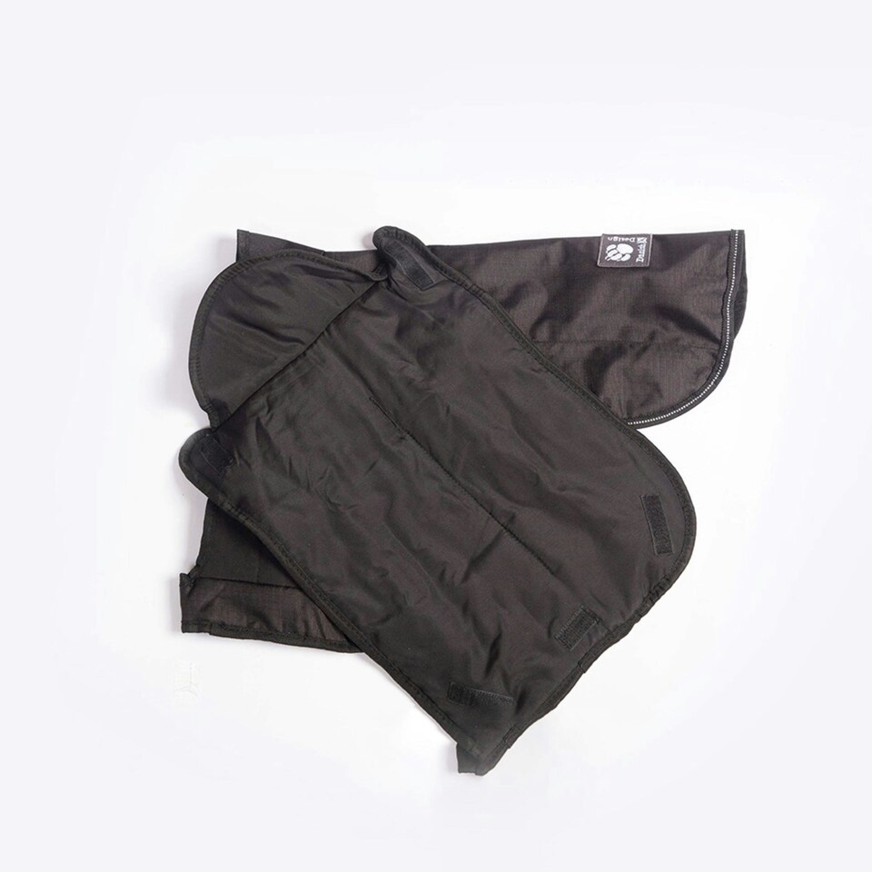 image 1 of Danish Design 2 In 1 Ultimate Black Harness dog Coat 45cm